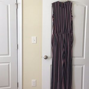 Lauren Ralph Lauren women jumpsuit size large  red black and white great cond.